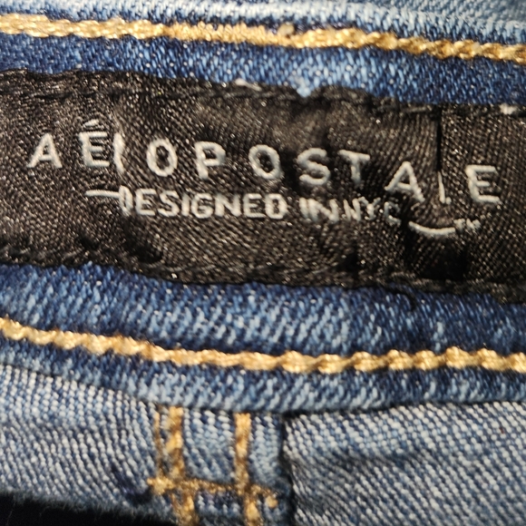 AEROPOSTALE High Wasted Shorty Junior's Size 4 - Picture 4 of 7